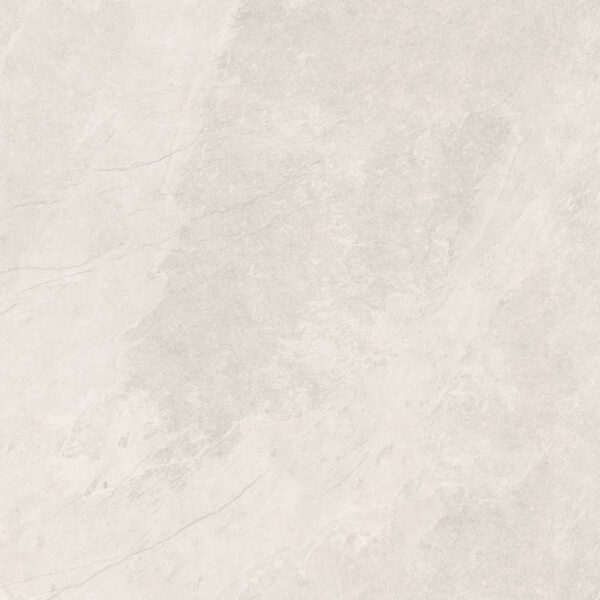 Caesar Slab2 Ice witte natuursteenlook tegel – mat – 80 x 80 cm
