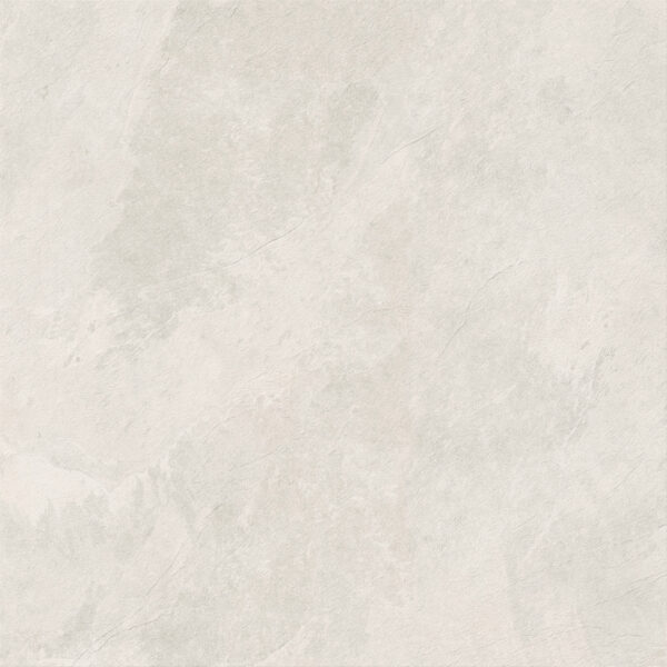 Caesar Slab2 Ice witte natuursteenlook tegel – mat – 120 x 120 cm