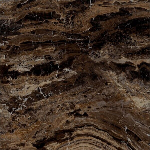 Marazzi Grande Marble Look Frappuccino bruine marmerlook tegel – mat – 120 x 120 cm