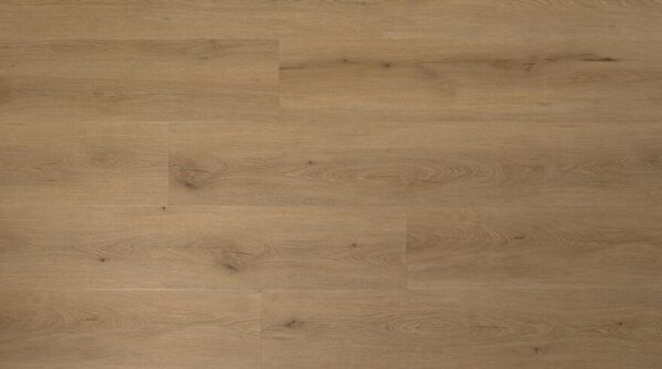 Bobeau Mantaro Pecan plank klik-PVC – bruin mat – 23,2 × 153,2 cm