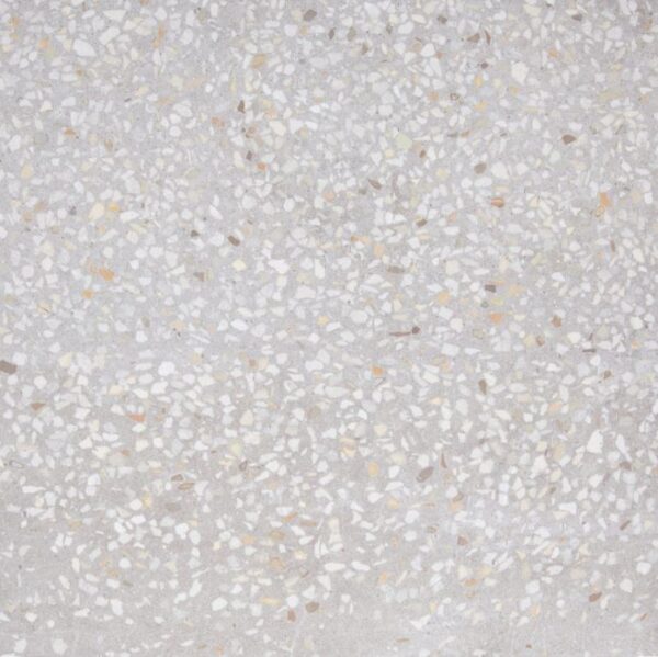 Sphinx Terrazzo Grey grijze tegel – mat – 60 × 60 cm